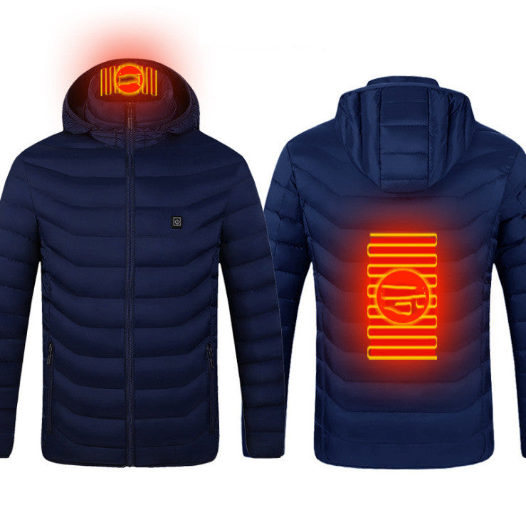 Nueva Chaqueta Eléctrica de Calor Inducido para Invierno