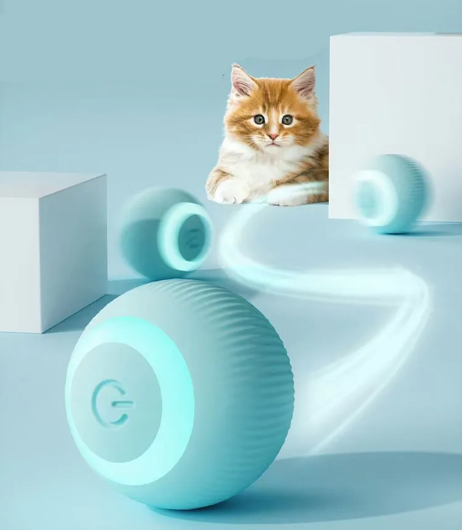 Pelota para Gatos con Movimiento Inteligente