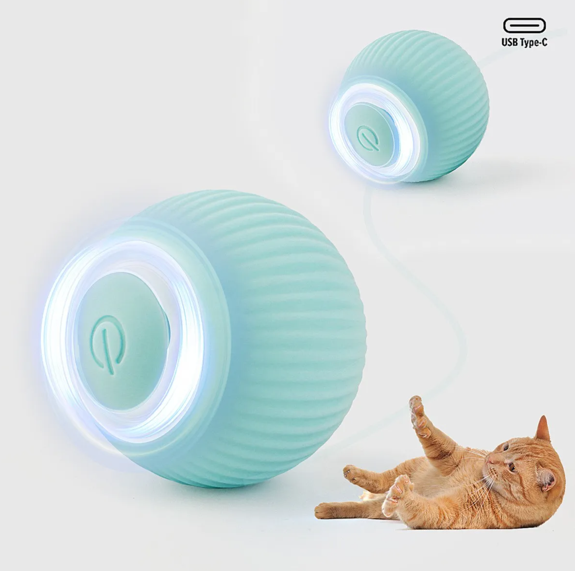 Pelota para Gatos con Movimiento Inteligente